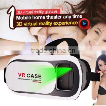 Vr Box 2.0 Пластиковые виртуальные реальности 3D очки Google Cardboard 3D VR коробка видео. Лучший выбор по качеству