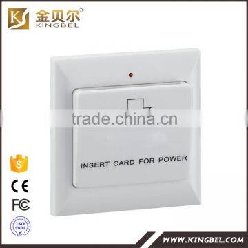 High quality energy saving switch for ID card hotel lock to insert energy saving key card switch for hotel