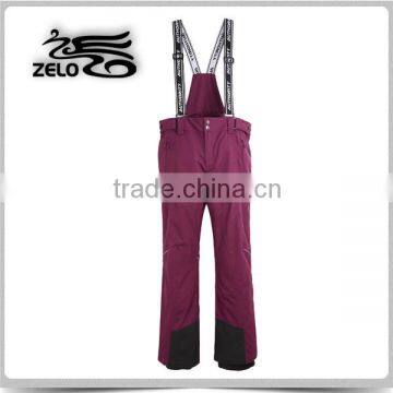 Waterproof winter custom women ski pants