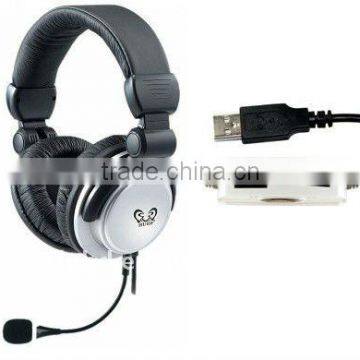 2.1 vibration headphone with microphone