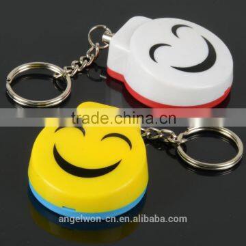 120db Smiling Face Personal Safety Alarm Self Defense Anti-theft Alarm photo-4