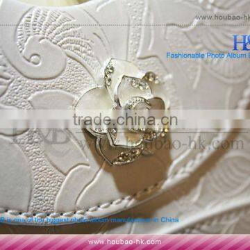 H&B New Style 8*12,12*18 Embossed Leather Photo Album photo-4