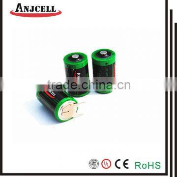 1.2Ah 3.6v lithium battery 1/2aa ER14250