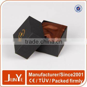 Light and Practical Square Paper Satin Jewelry Box photo-3