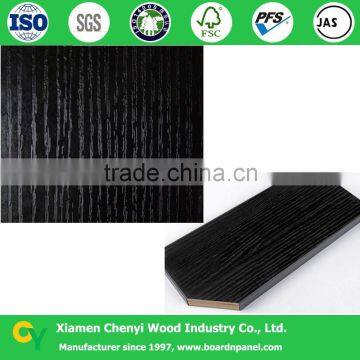 black melamine faced chipboard for furniture board