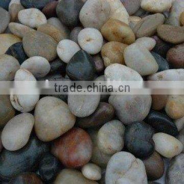 garden marble pebbles in mixed color