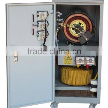 SVC 10Kva Automatic Single Phase Copper Coil Servo Motor Digital Voltage Stabilizer For Computer photo-5