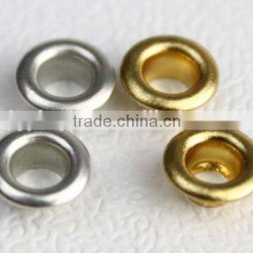 Round brass eyelets for bags/shoes/garments