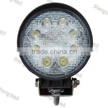 4" 24W 9--32V Round LED work light IP67 led work light Flood/Spot beam led work light 24w led work light