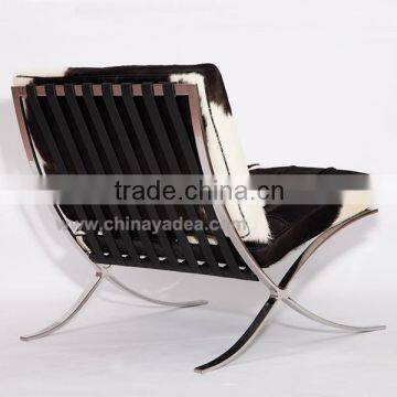 Cowhide Barcelona Chair for Living Room photo-5