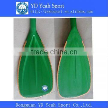Plastic Blade Stand up Board Paddle With Rubber Border