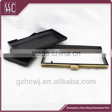 22x12cm Hight Quality Square Hard Shell Purse Frame Clutch Frame photo-2