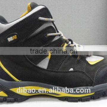 Factory directly Genuine leather nubuck leather eva+rubber outsole safety shoes china supplier