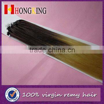 Ombre Color Micro Loop Human Hair Extension