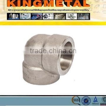 socket welded cl3000lb a105 Forged steel pipe Fitting/elbow