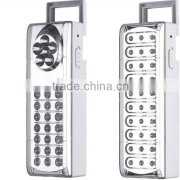 High quality rechargeable light wall mounted 24+6pcs LED emergency light for home