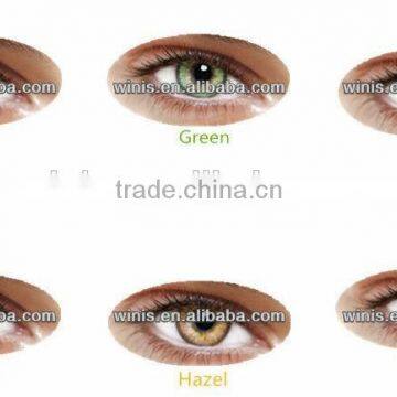 Korea Naty B 15 mm gray big eyes yearly tri color contact lens