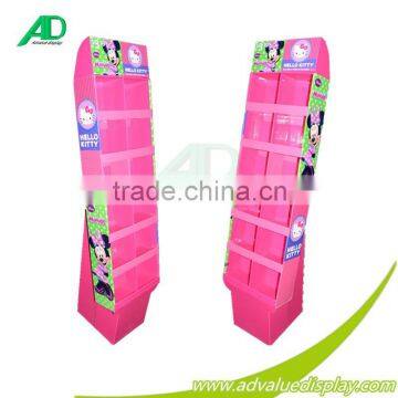 Customize floor display,cardboard display racks