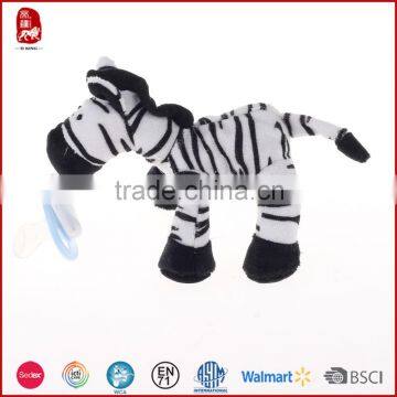 Custom Plush Stuffed Toy Funny Pacifier Baby Pacifier With Plush Toy photo-4