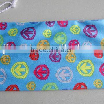 Microfiber glasses bag