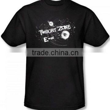 Wholesale Silk Screen Printing Mens 100 Cotton Tall T-shirt / Custom Design Heat Transfer Sticker Printed T-shirts