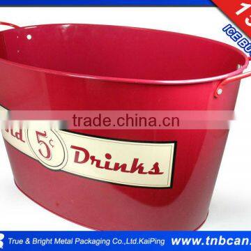 Chinese factory OEM oval paint bucket