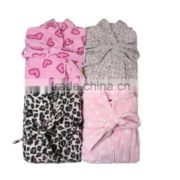 Adult 100% Polyester Towel Robe/bathrobe photo-2