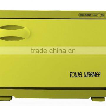 Salon Towel warmer, Towel Heater UL/CE/CB/PSE-8L in Yellow