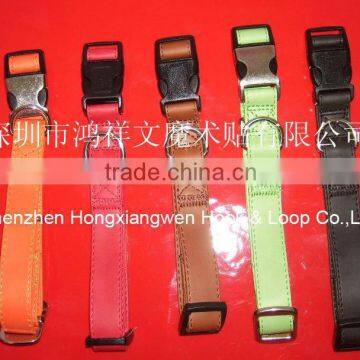 Hot sale Any color PU Leather material Pet collar