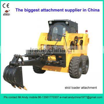 skid steer loader attachments backhoe arm