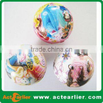 cheap promotional full printing pu toy stress ball