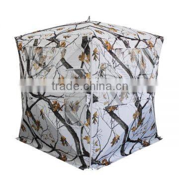 FB432 Snow Camouflage Hunting Blind for winter hunting