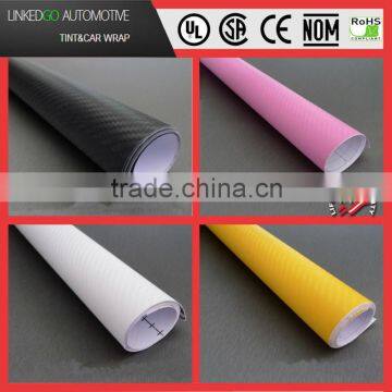 Best price car wrapping car wrap vinyl pvc 3d carbon fiber vinyl black car body wrap