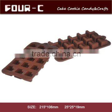 Silicone chocolate mould, plastic silicone mold