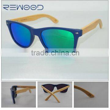 hot selling polarized colorful bamboo sunglassess mix wholesale