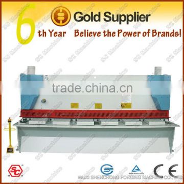 QC11Y-6X3200 stainless steel hydraulic guillotine shearing machine