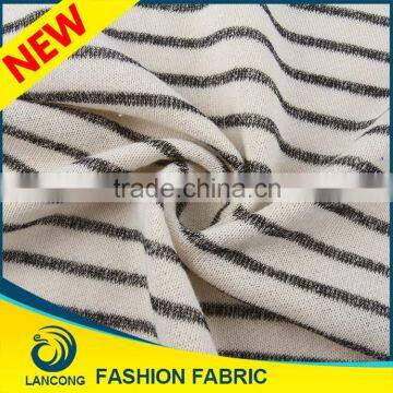 Famous Brand Custom Wholesale lurex french terry knit fabric forclothing