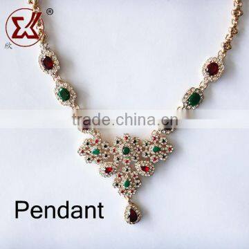 Long Chain Jewelry Set Bridal Jewelry Sets Cubic Zirconia Necklace Jewelry Made in Turkey Turquoise photo-2
