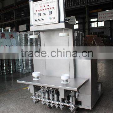 China High Quality Two Heads Beer Keg Cleaning Machine photo-3