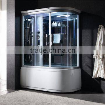 Multi-functional design home steam sauna room/wet steam shower room