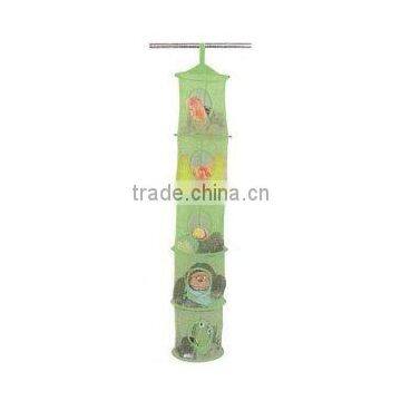 5 TIER HANGING MESH STORAGE CLOSET ORGANIZER UNIT ROYAL