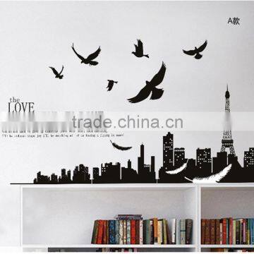 Dining Bedroom Living Room Wall Decal Vinyl Flock of Birds Sticker photo-3