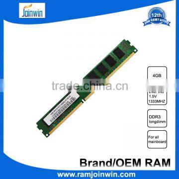 4GB memory ddr3 1333 non ecc factory in China