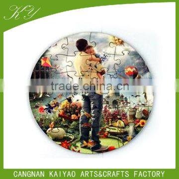 2016 new Eco-friendly high quality wholesale jigsaw puzzle manufacturer