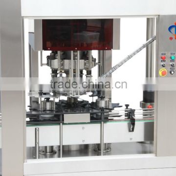 Automatic Rotary Beverage Bottle Capping Machine with Lock Ring Bottle