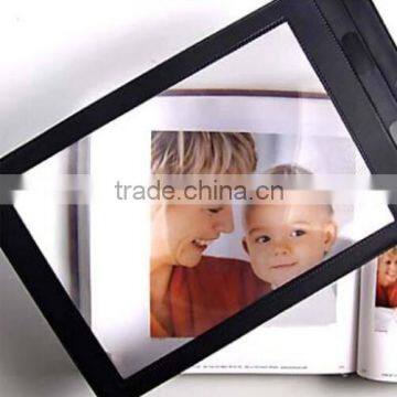A4 Full Page 3x Reading Magnifier / Magnifying Glass Book Reading Aid Lens / Magnifying Glass Reading photo-3