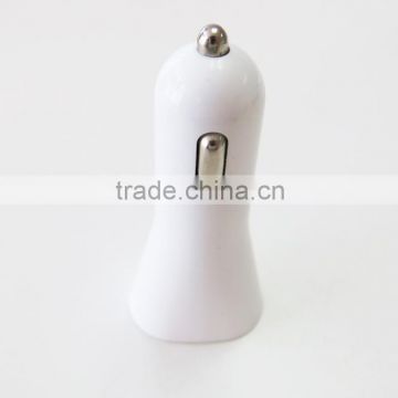 Portable and reasonable quality 5v 2100ma 2 usb mini car charger