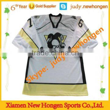 China cheap custom team racing hockey shirts