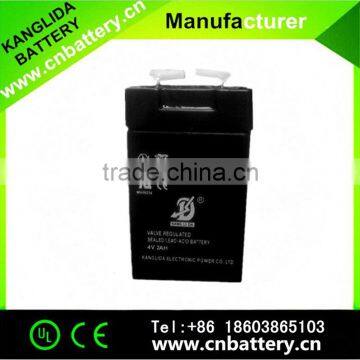 4volt lead acid sealed batteries, 4v2ah maintenance free vrla battery