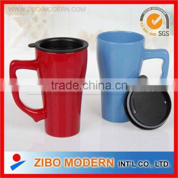 ceramic mug with lid